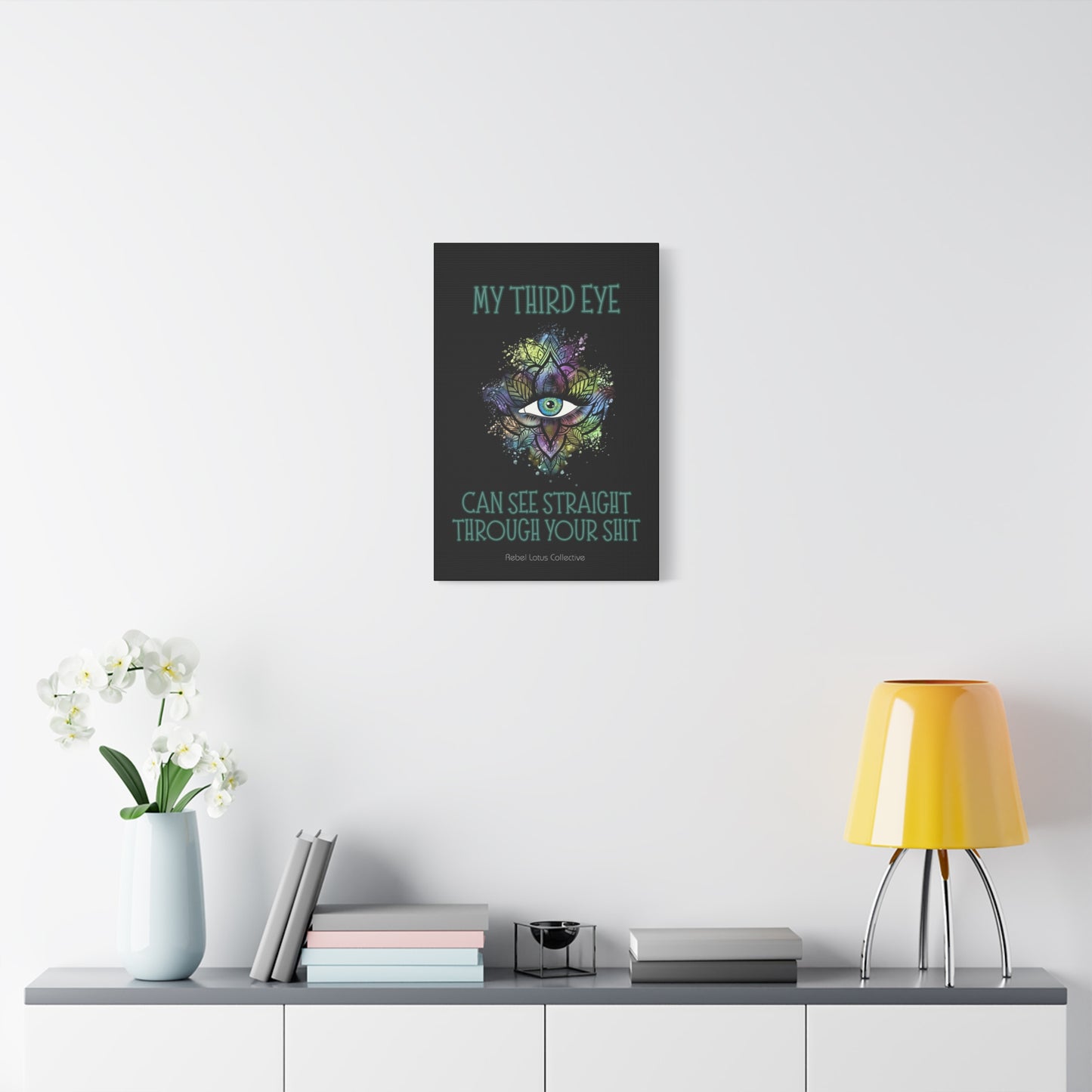 Bohemian Wall Art Canvas - My Third Eye Design
