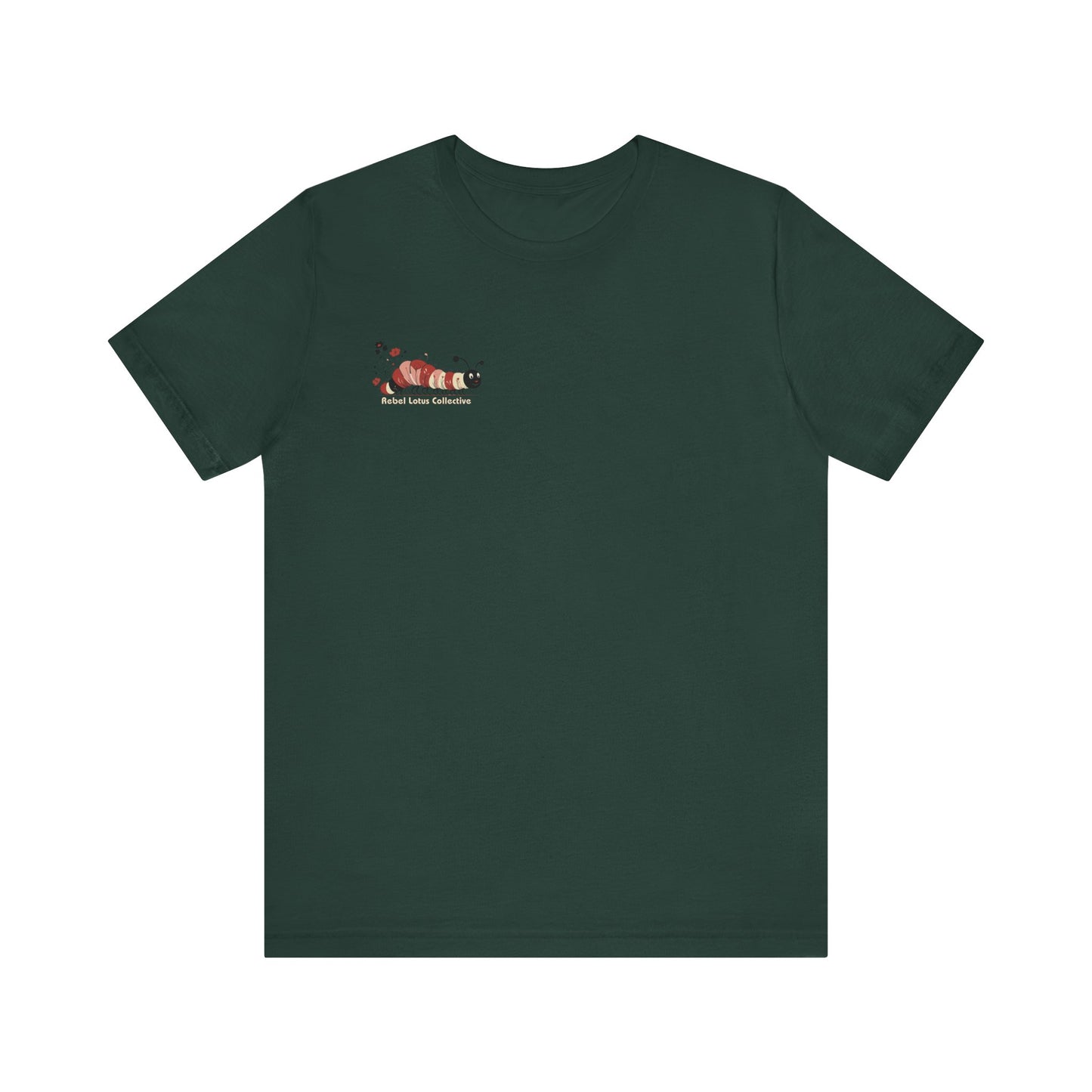 Rebel Lotus Collective Tee - Unisex Short Sleeve Shirt, Boho Style Apparel, Spiritual Gift, Festival Wear, Nature-Inspired Fashion