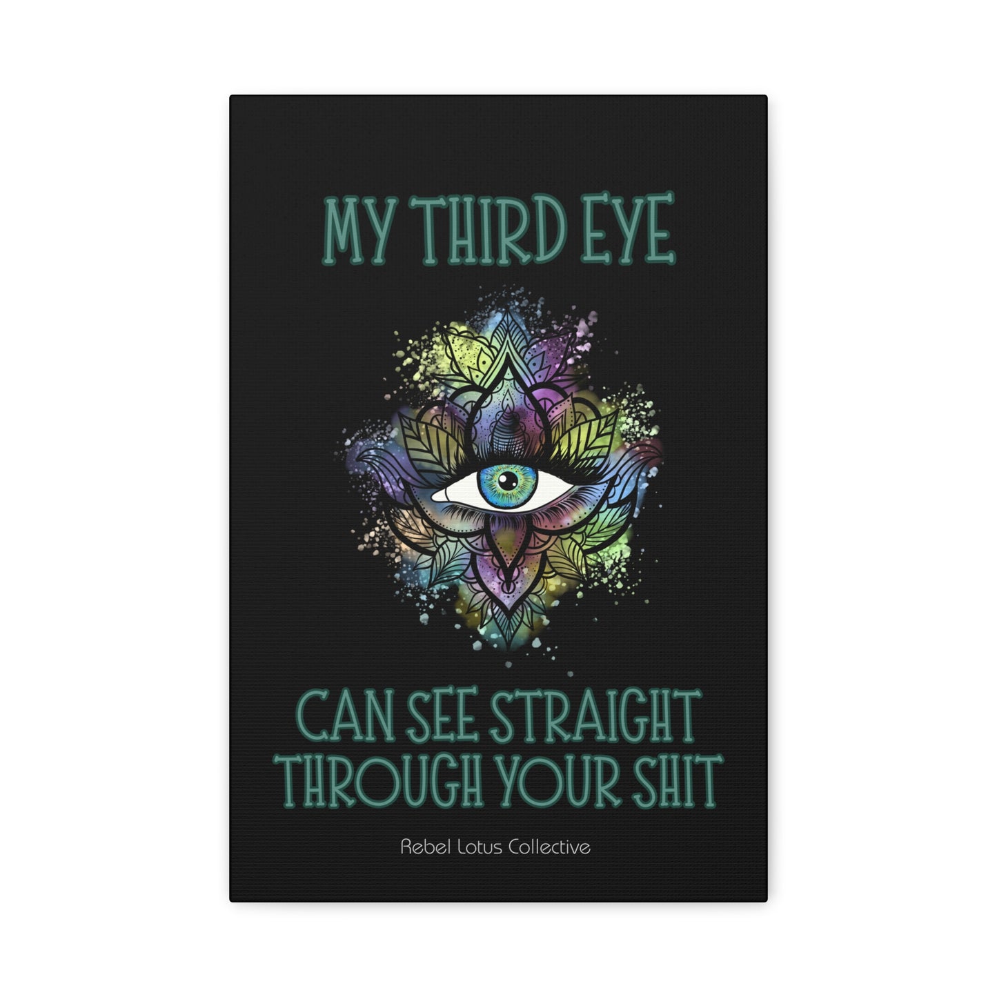 Bohemian Wall Art Canvas - My Third Eye Design