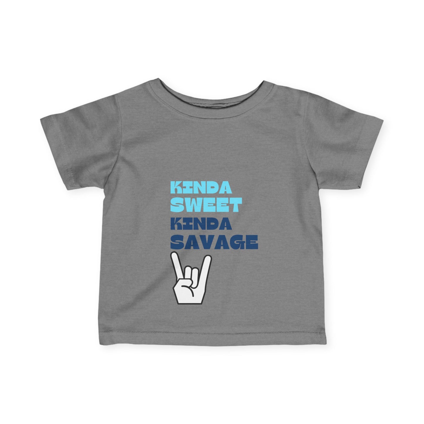 Kinda Sweet Kinda Savage Boys Infant Fine Jersey Tee
