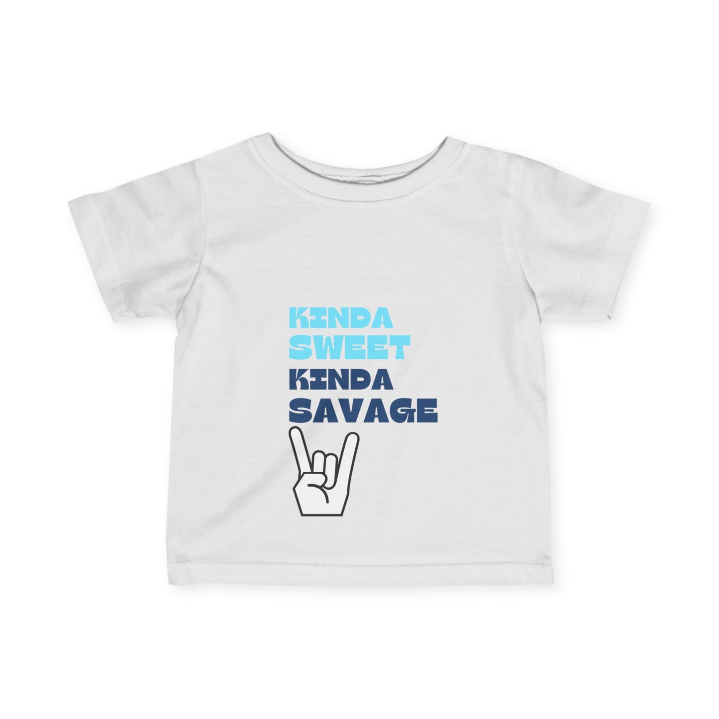 Kinda Sweet Kinda Savage Boys Infant Fine Jersey Tee