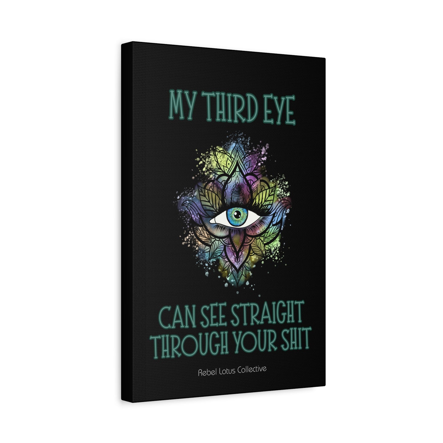 Bohemian Wall Art Canvas - My Third Eye Design