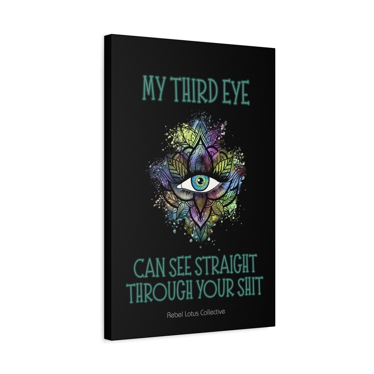 Bohemian Wall Art Canvas - My Third Eye Design