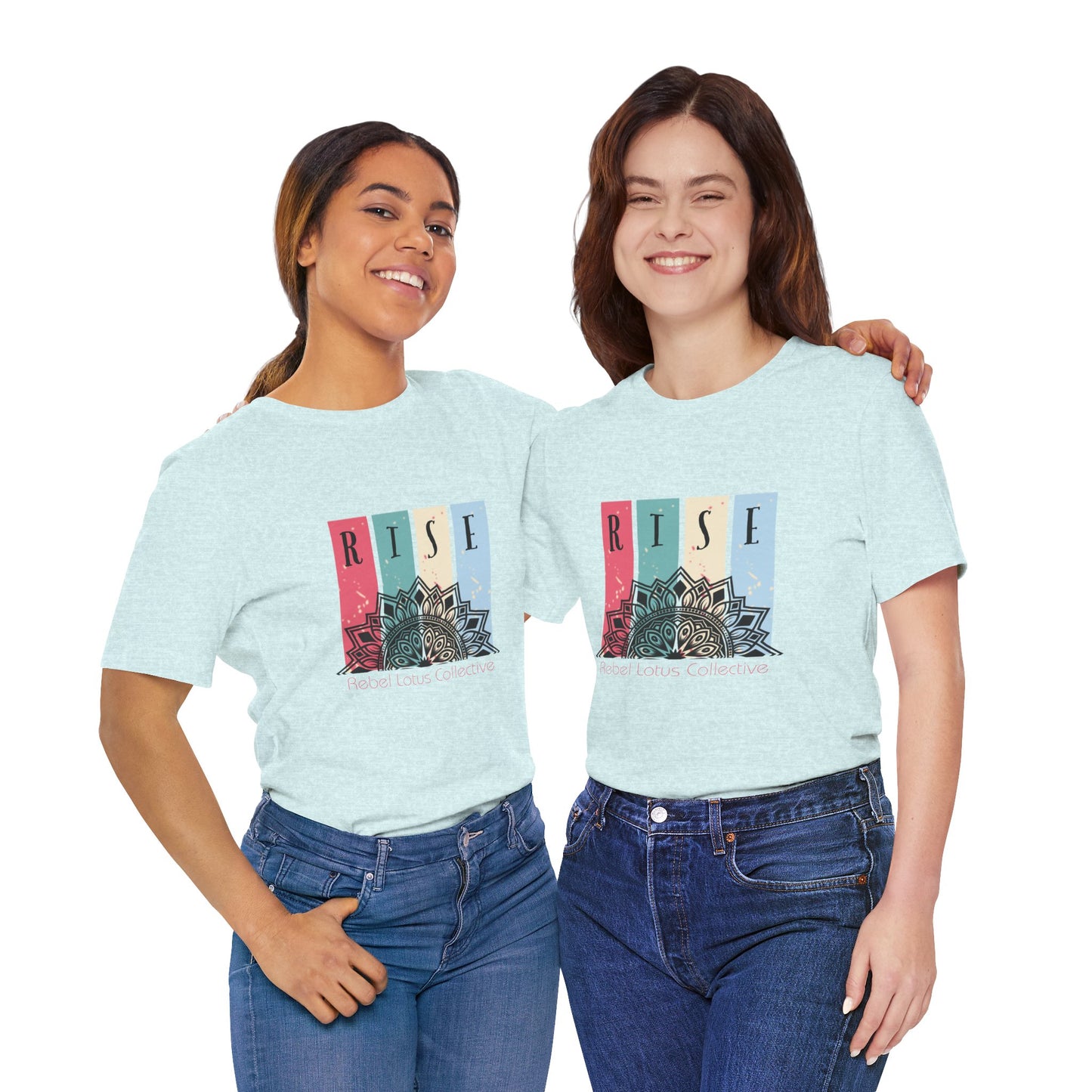 Rise Mandala Woman's Jersey Short Sleeve Tee