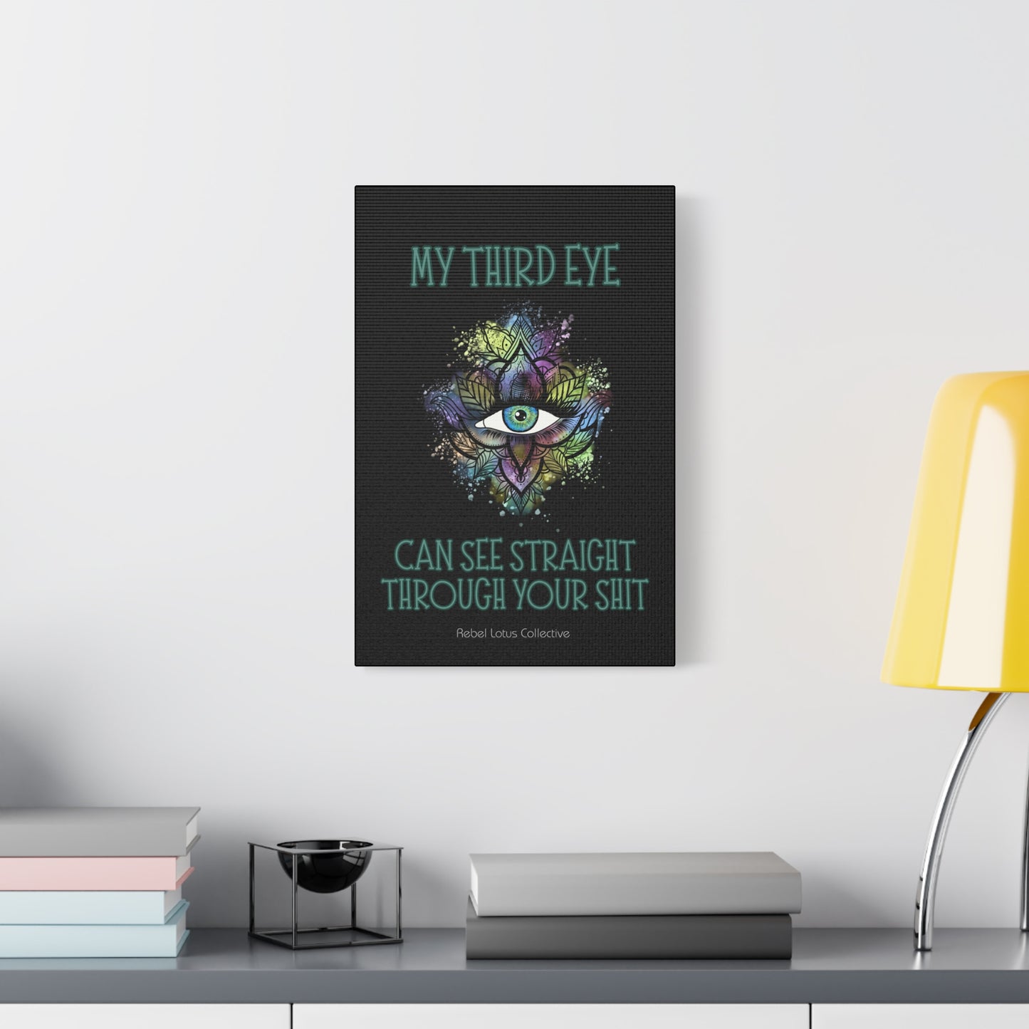 Bohemian Wall Art Canvas - My Third Eye Design