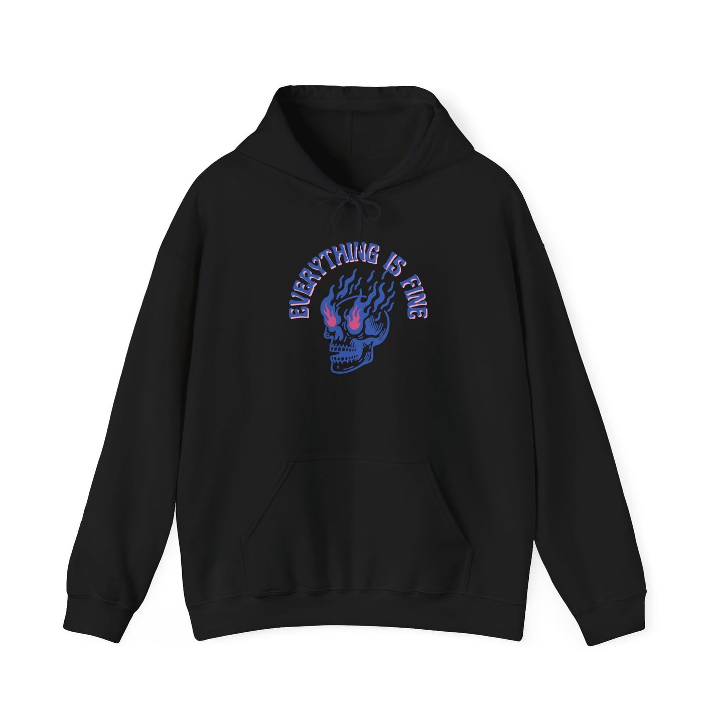 Everything is Fine Unisex Heavy Blend™ Hooded Sweatshirt