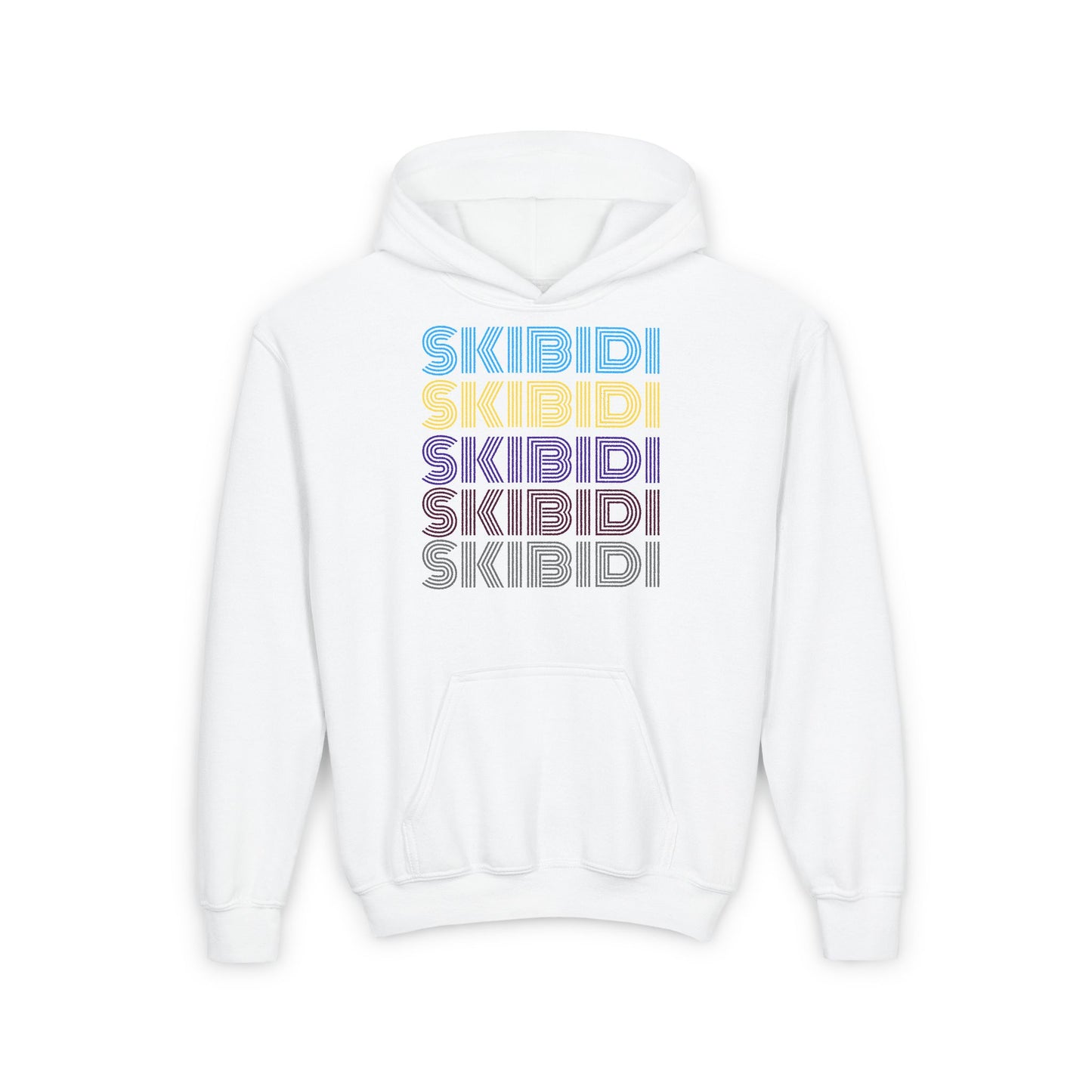 Skibidi Youth Heavy Blend Hooded Sweatshirt