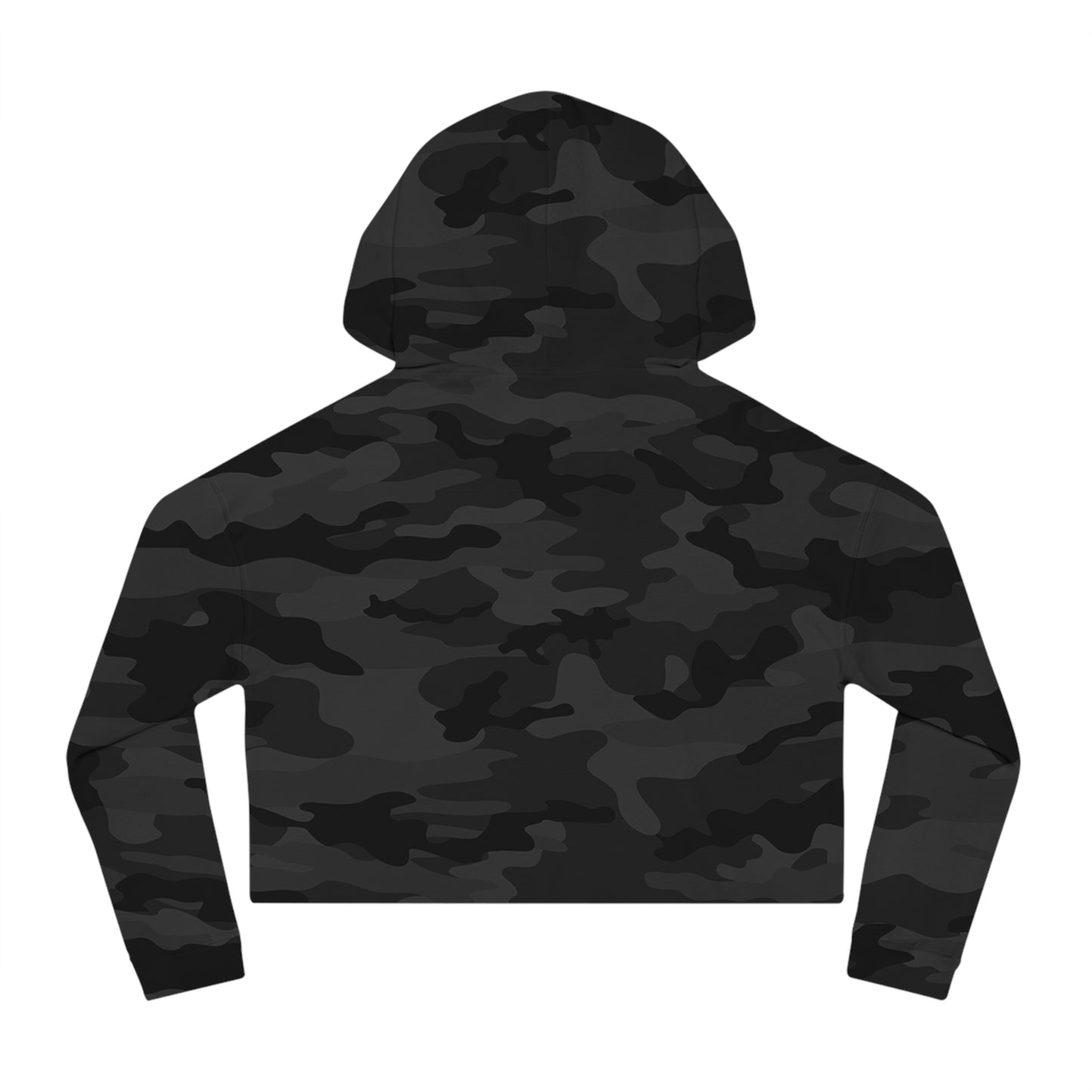 Cuntry Camo Cropped Hoodie - Trendy Women's Sweatshirt for Casual Outfits, Perfect for Fall, Activities, and Everyday Wear