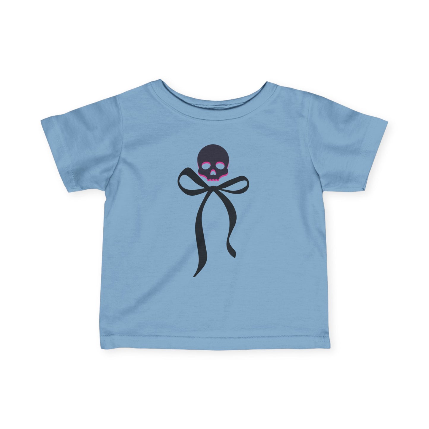 Skull & Bow Infant Fine Jersey Tee