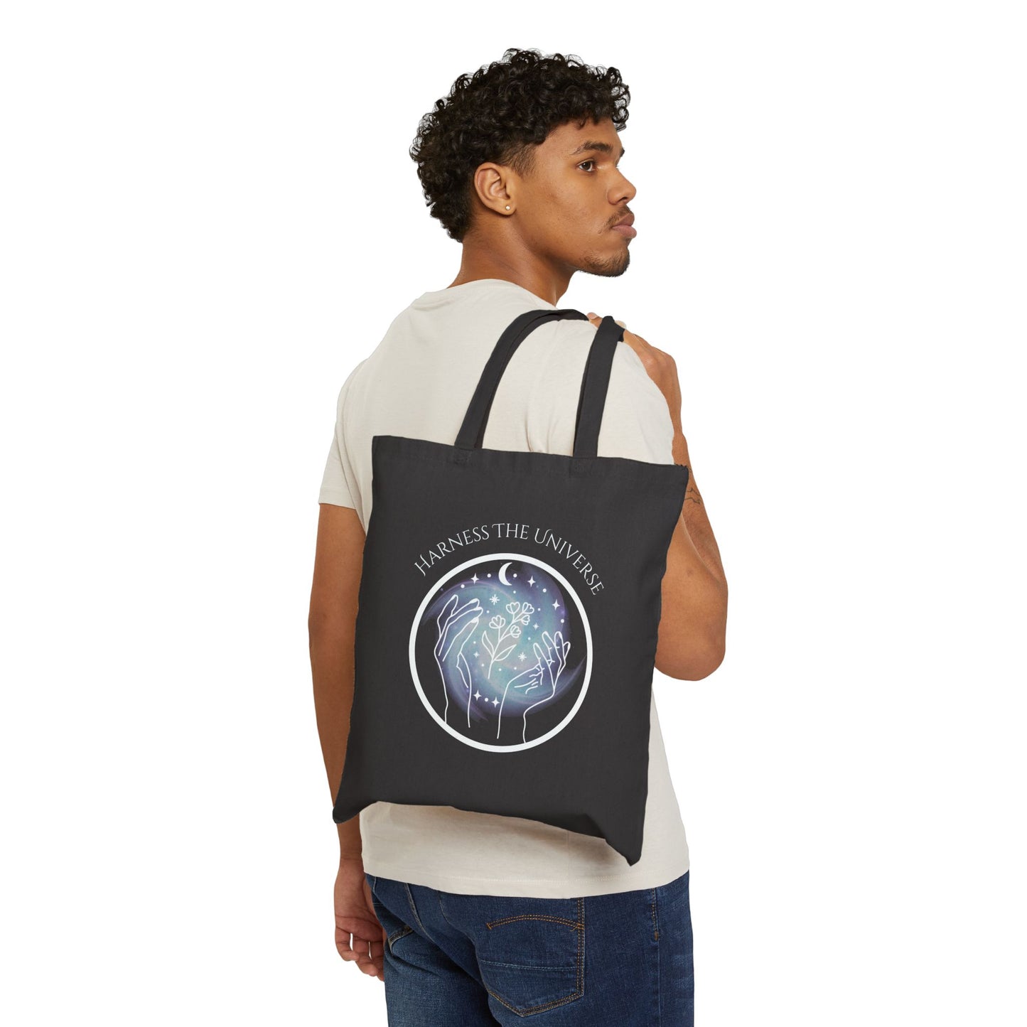 Harness The Universe Cotton Canvas Tote Bag