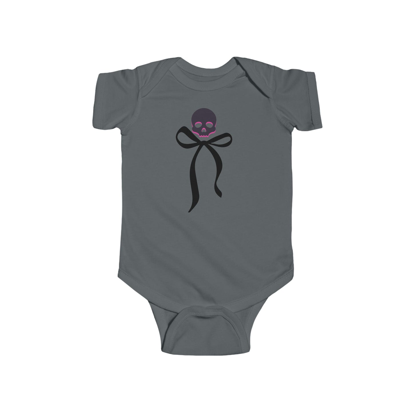 Skull & Bow Infant Fine Jersey Bodysuit