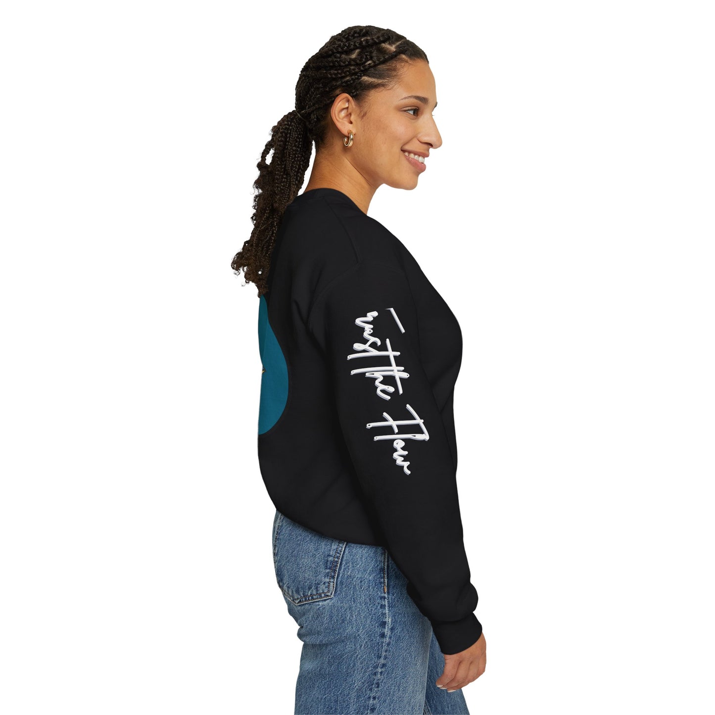 Trust the Flow Hamsa Symbol Unisex Heavy Blend™ Crewneck Sweatshirt