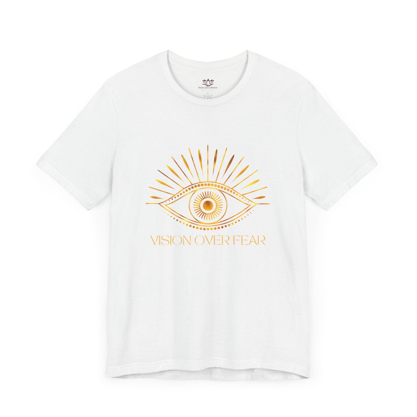 Vision Over Fear Jersey Short Sleeve Tee