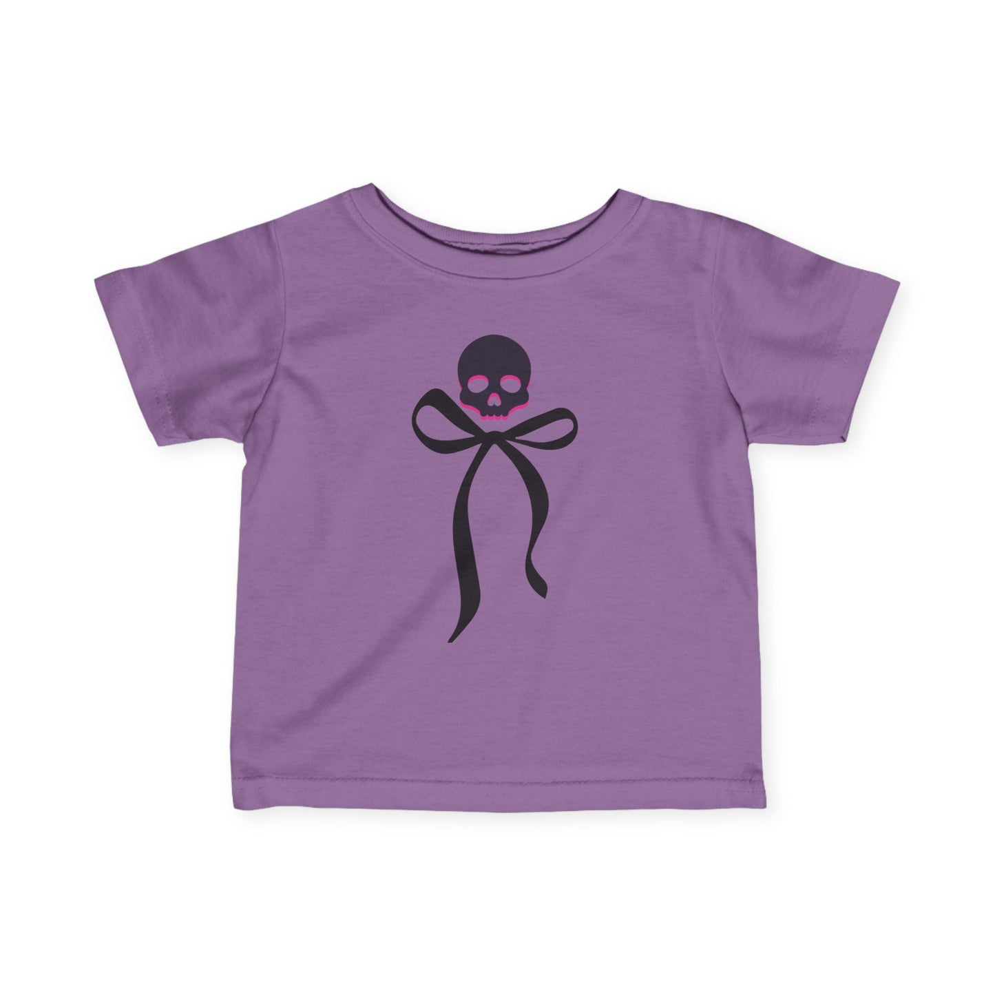 Skull & Bow Infant Fine Jersey Tee