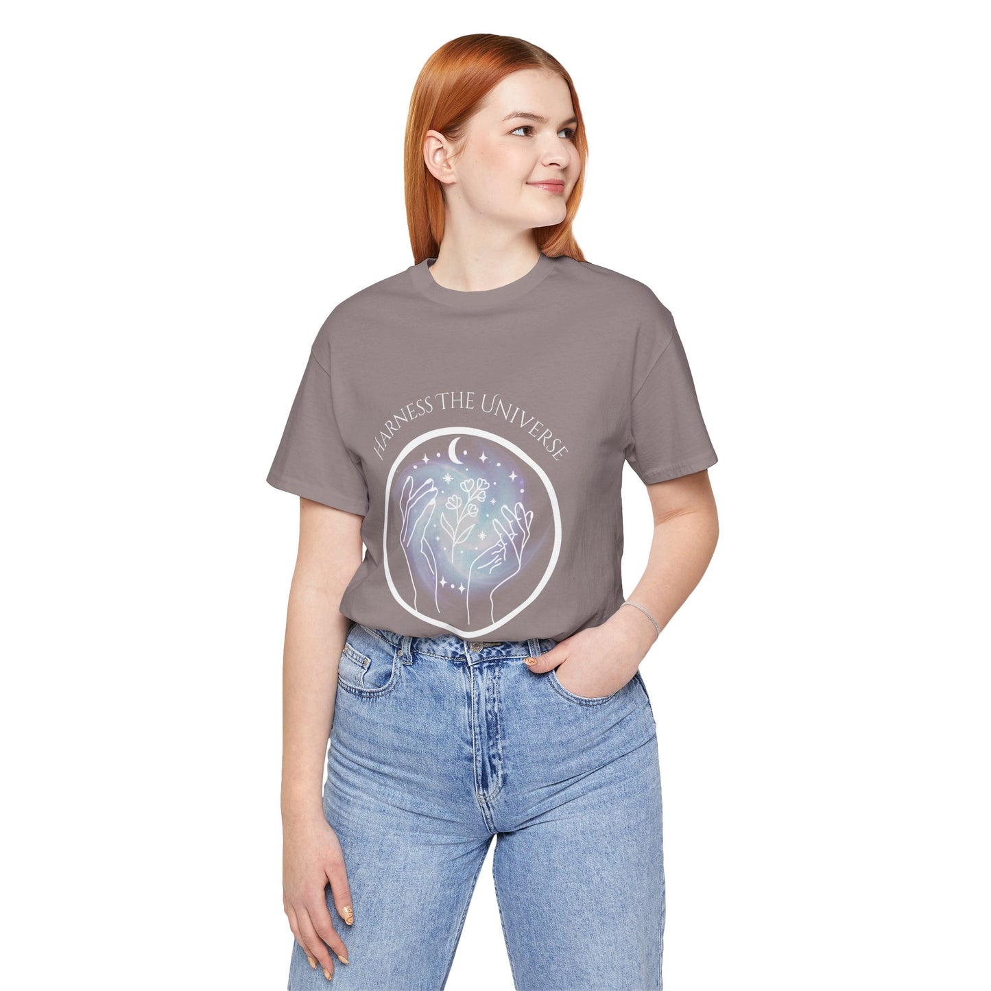 Harness the Universe Unisex Jersey Short Sleeve Tee