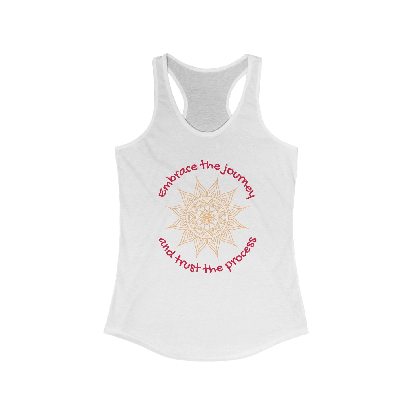 Mandala Design Women's Ideal Racerback Tank