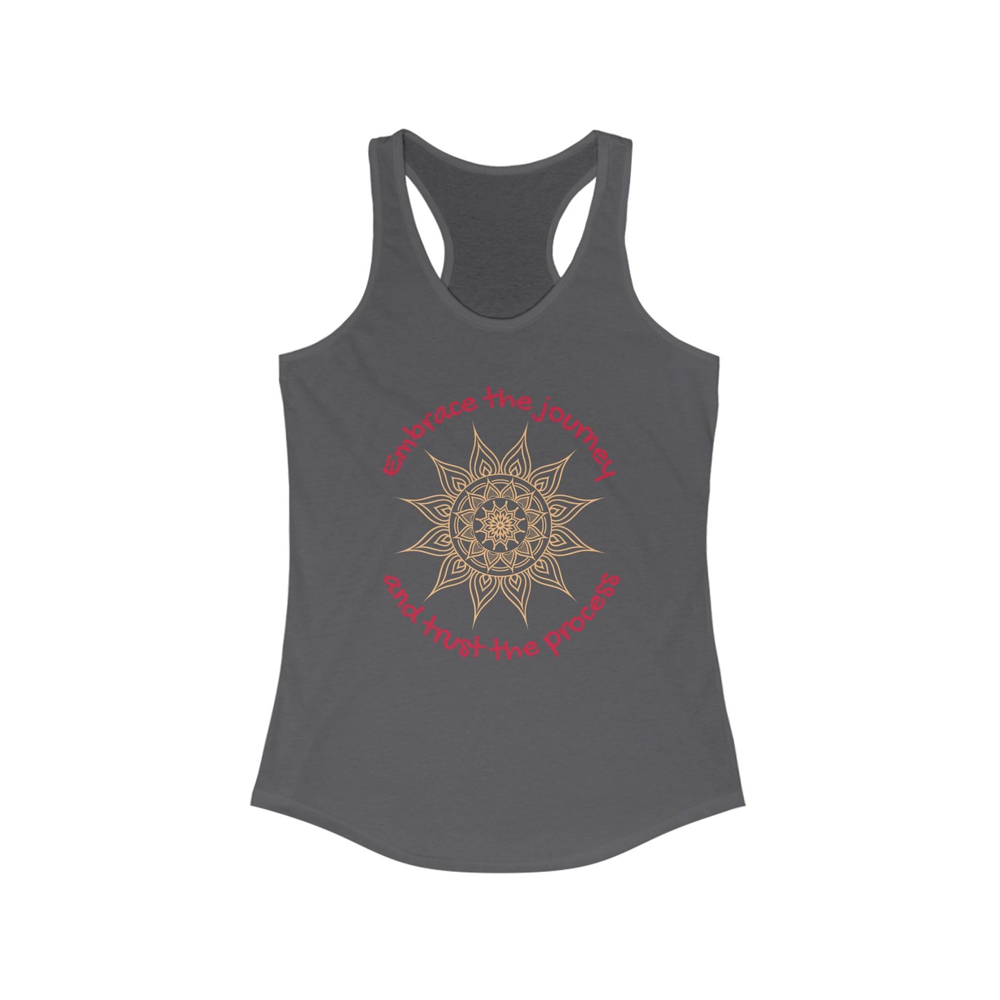 Mandala Design Women's Ideal Racerback Tank