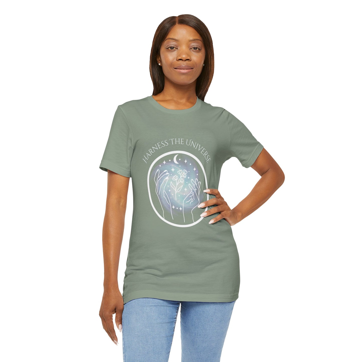 Harness the Universe Unisex Jersey Short Sleeve Tee