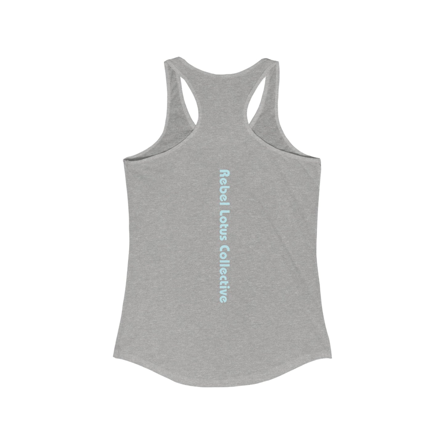 Calm the F*ck Down Mandala Women's Ideal Racerback Tank