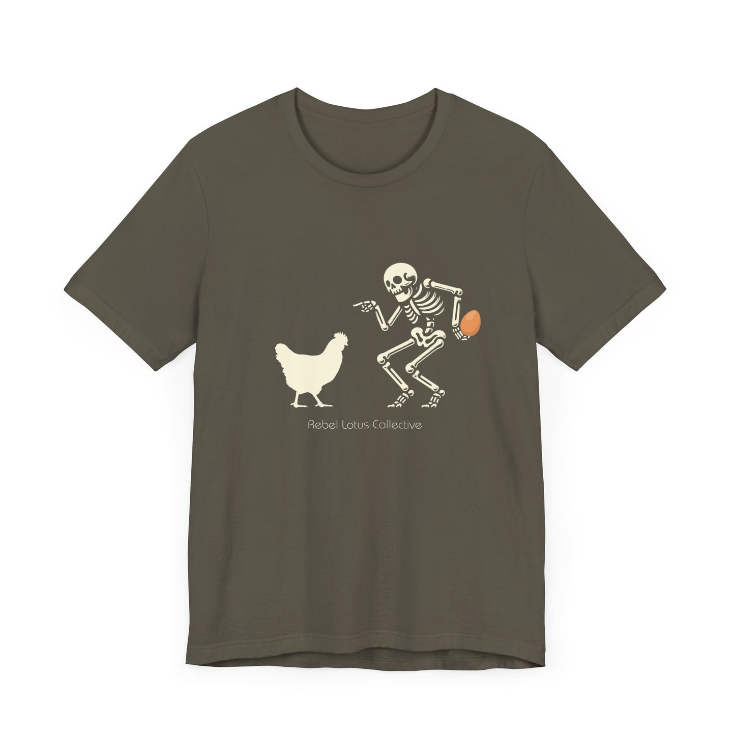 Which Came First? Skeleton Edition Jersey Short Sleeve Tee