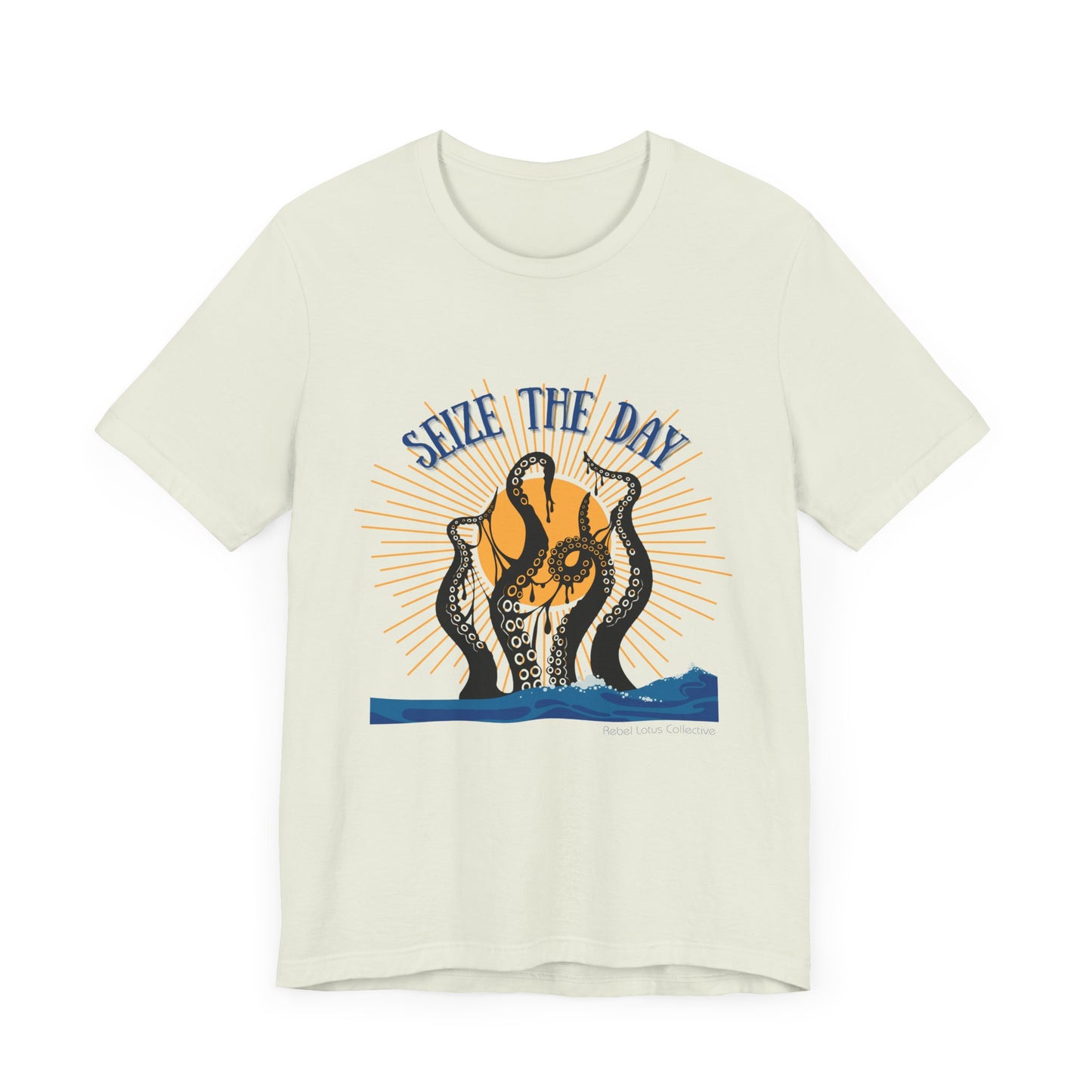 Seize the Day Octopus Jersey Short Sleeve Tee