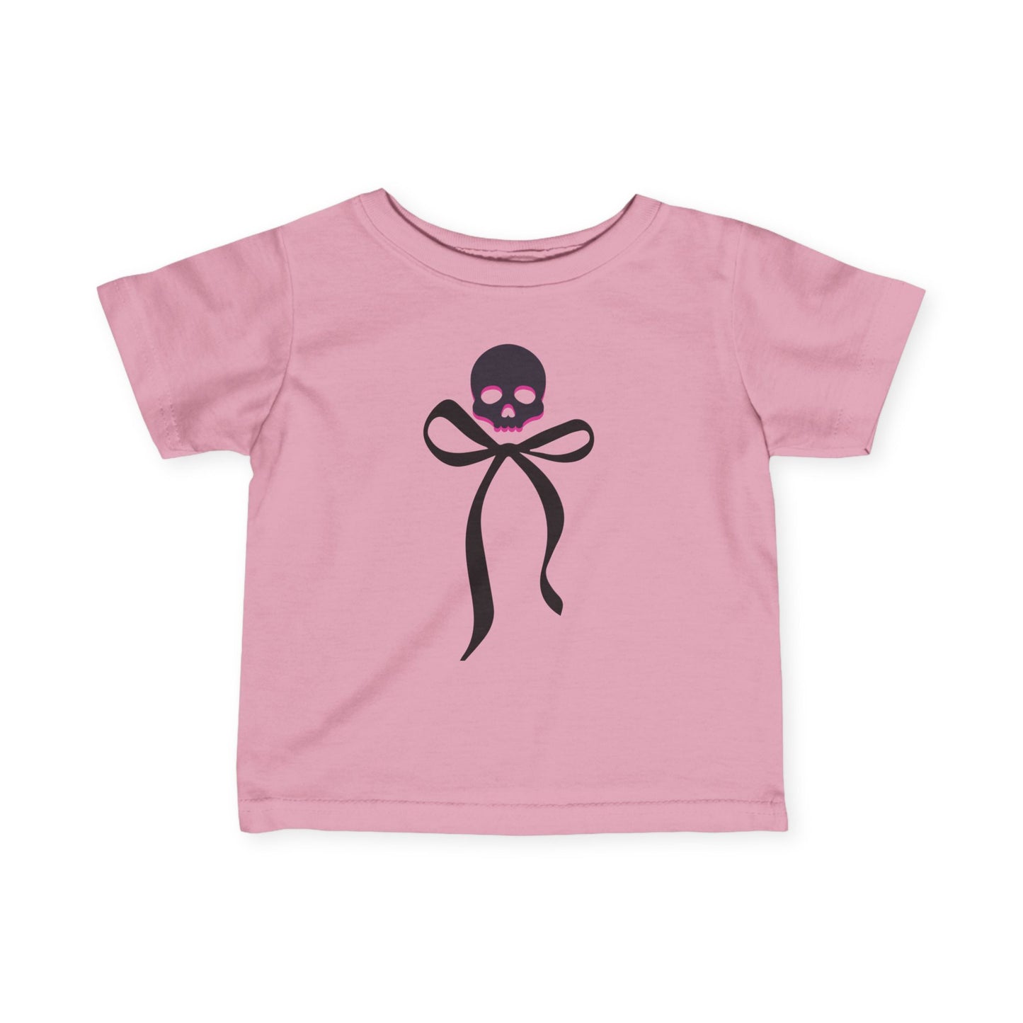 Skull & Bow Infant Fine Jersey Tee