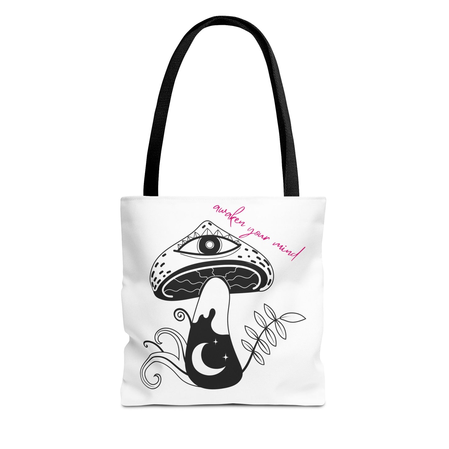 Awaken Your Mind Mushroom Tote Bag (AOP)