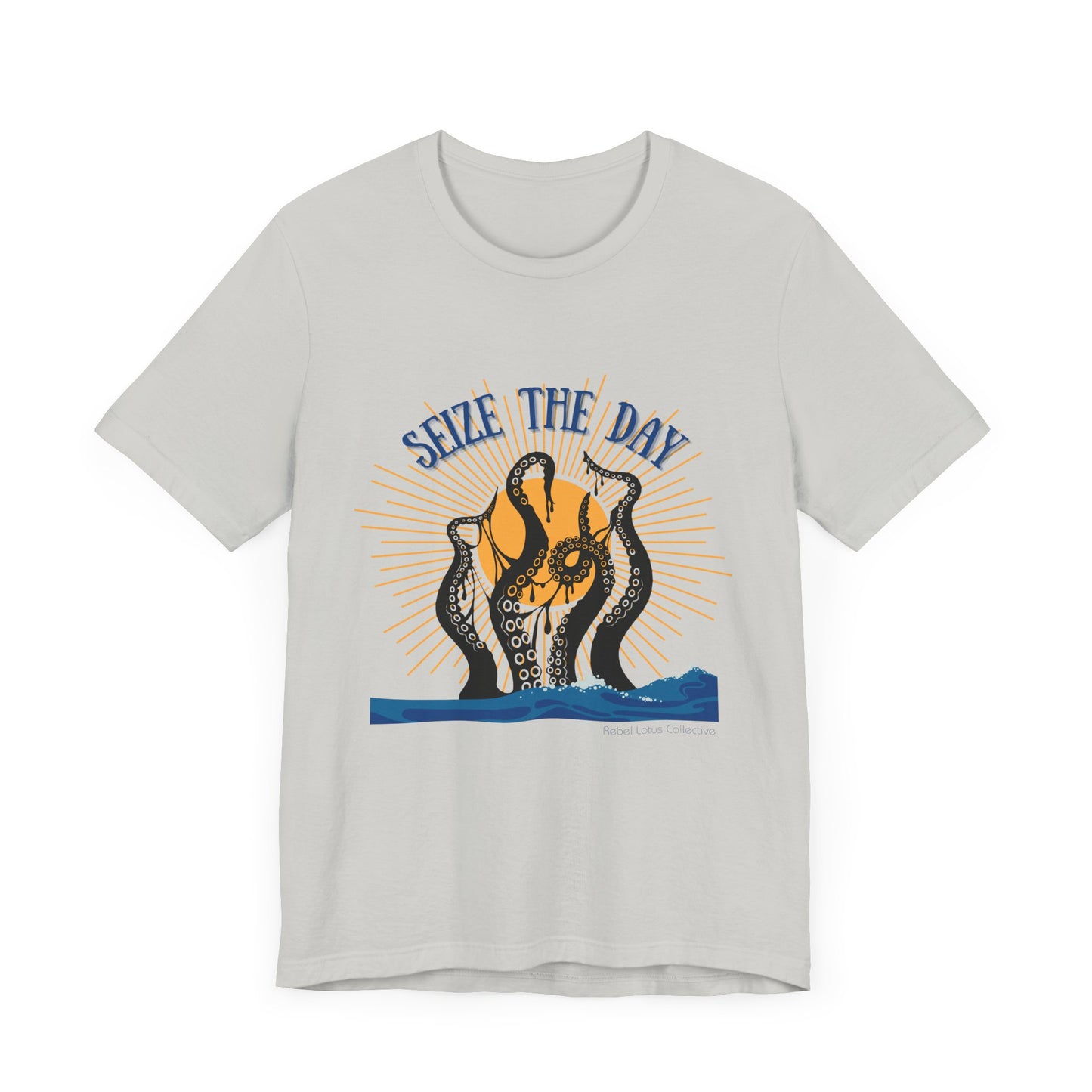 Seize the Day Octopus Jersey Short Sleeve Tee