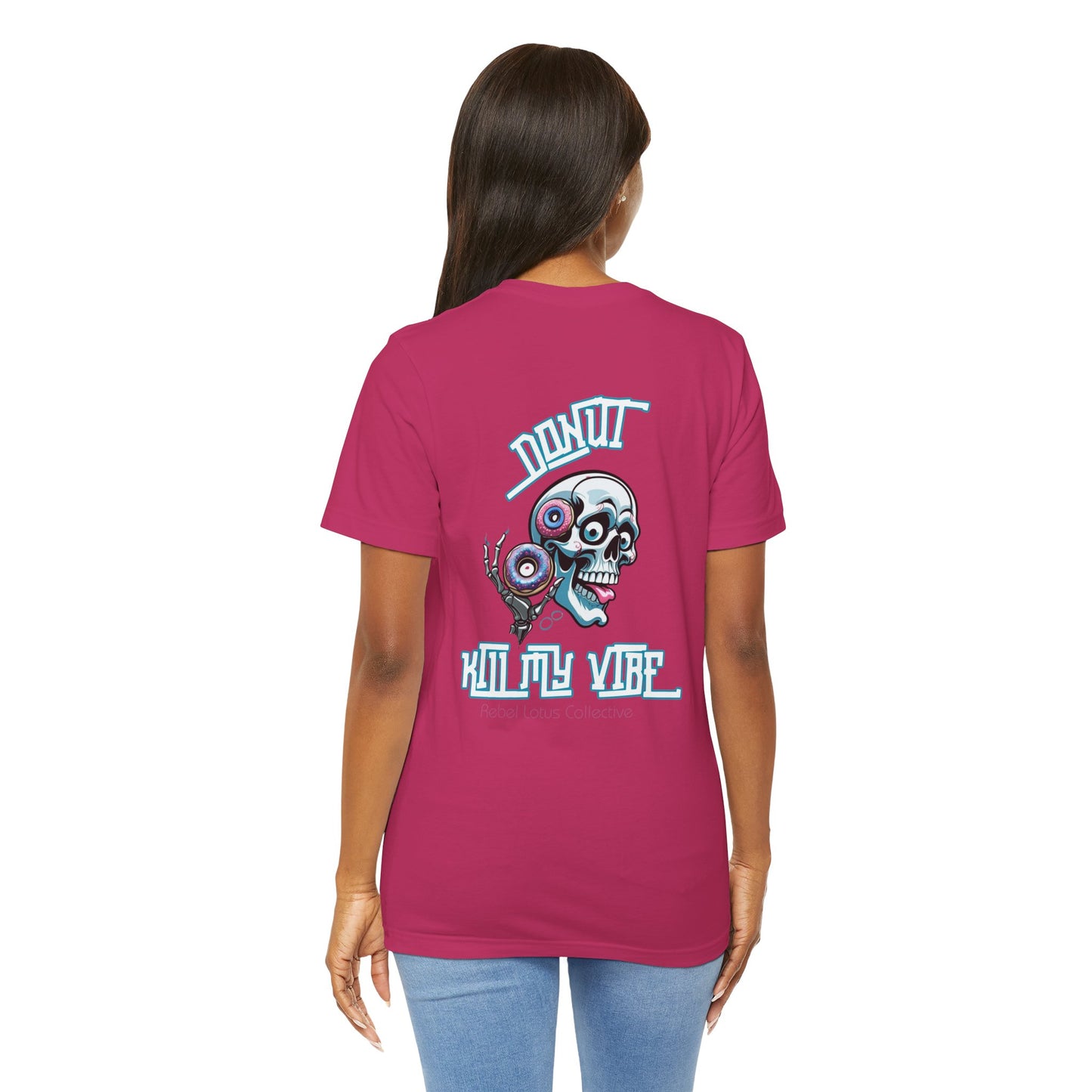 Donut Kill My Vibe Tee | Unisex Graphic T-Shirt, Cool Casual Wear, Gift for Art Lovers, Trendy Summer Fashion, Unique Party Tee