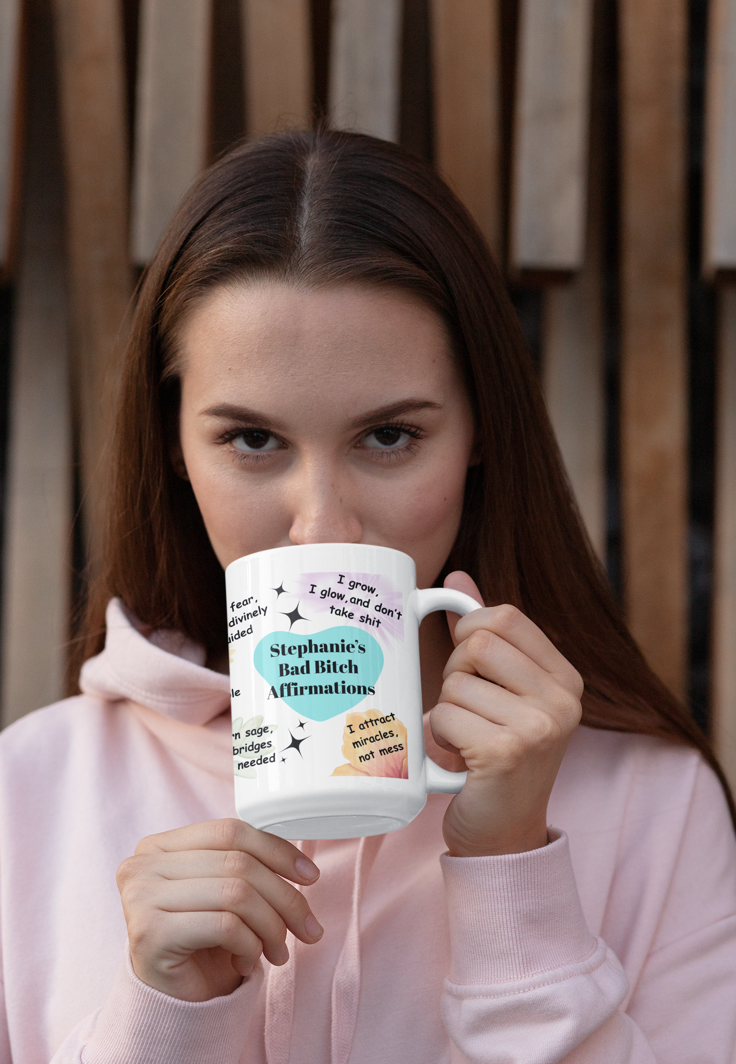 Inspirational Coffee Mug - Goddess Vibes, Motivational Drinkware, Unique Gift for Her, Mindfulness Mug, Affirmation Ceramic Cup