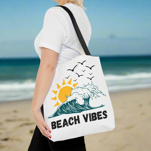 Beach Vibes Tote Bag (AOP)