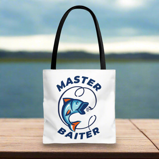 Master Baiter Funny Tote Bag (AOP)