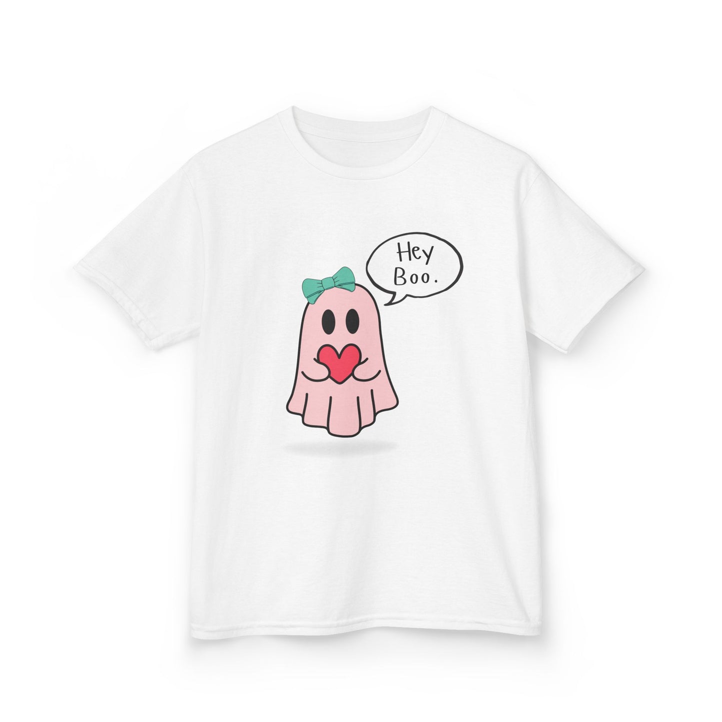 Cute Kids Ghost Tee, Kids T-Shirt, Halloween Outfit, Fun Graphic Tee, Gift for Kids, Playful Apparel