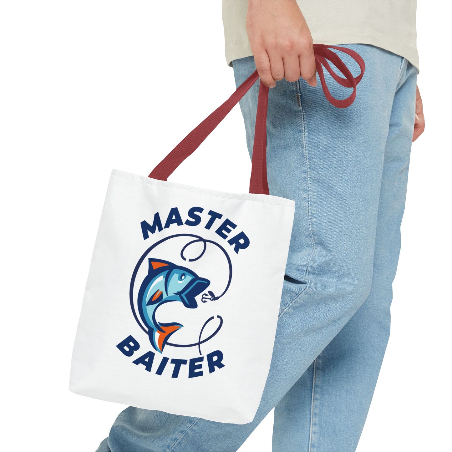 Master Baiter Funny Tote Bag (AOP)