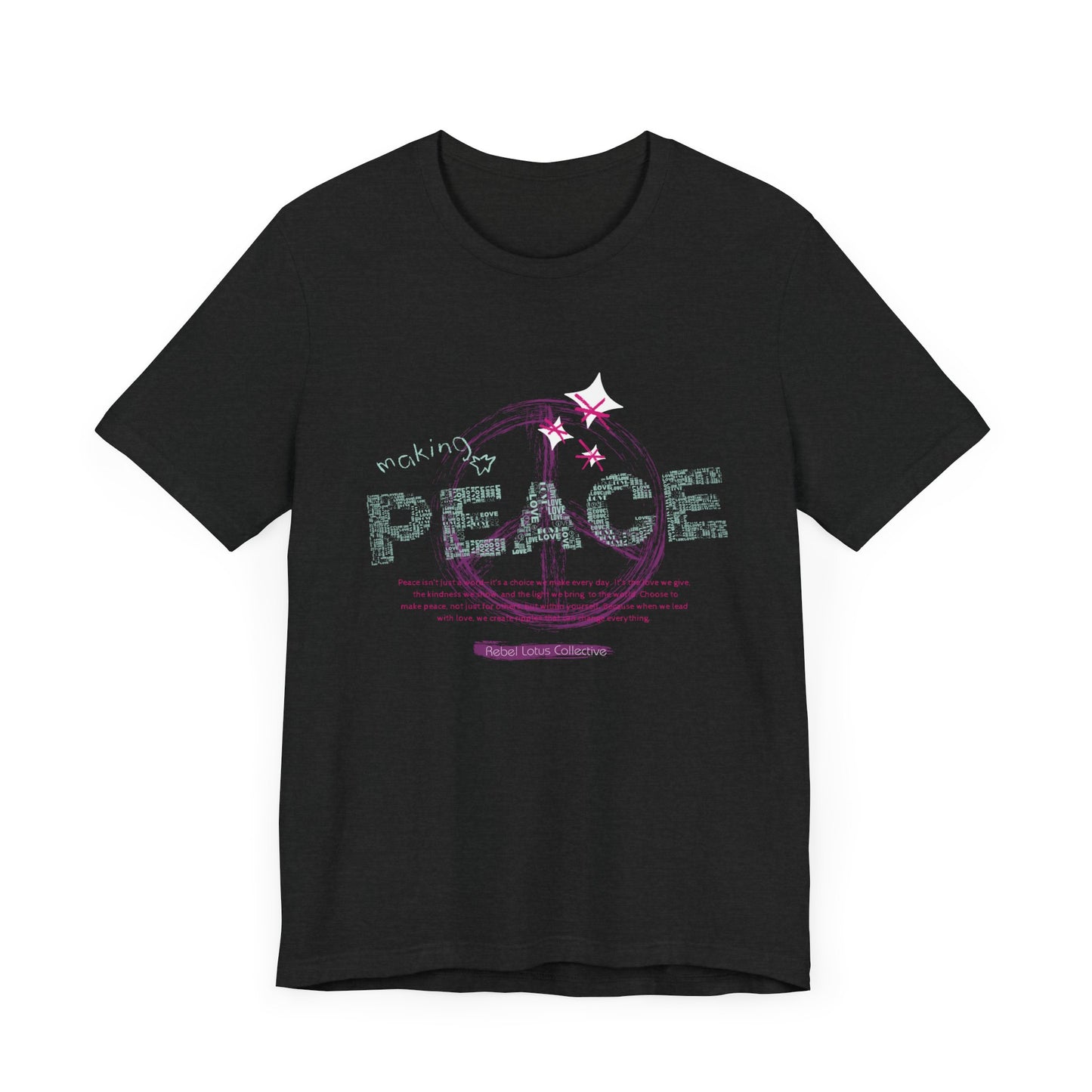 Making Peace Jersey Short Sleeve Tee