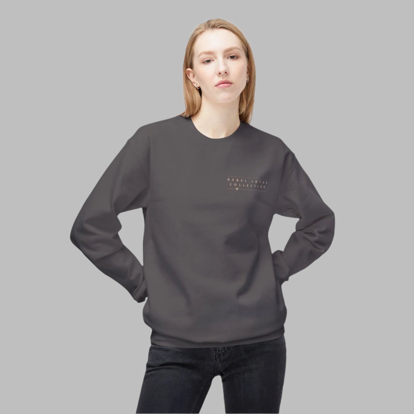 Rebel Lotus Collective Midweight Softstyle Fleece Crewneck Sweatshirt