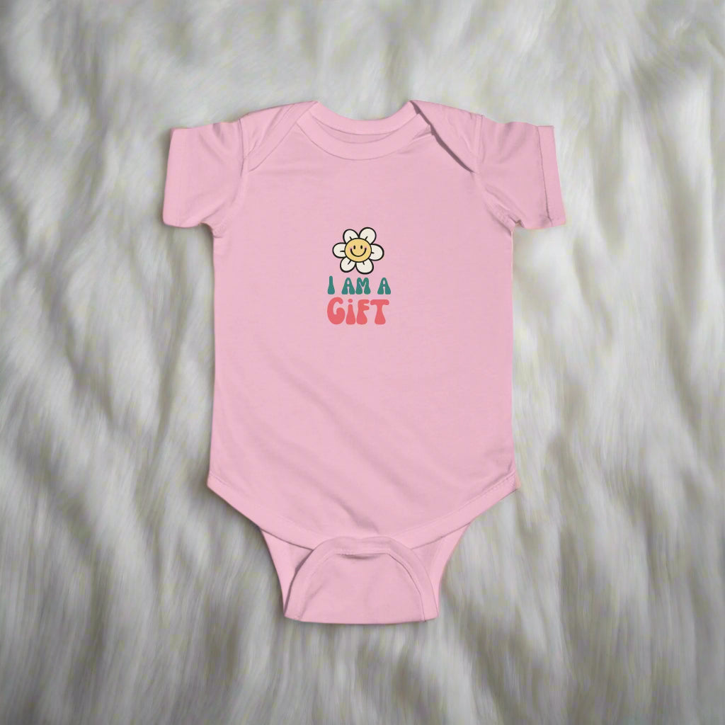 "I Am a Gift" Infant Fine Jersey Bodysuit