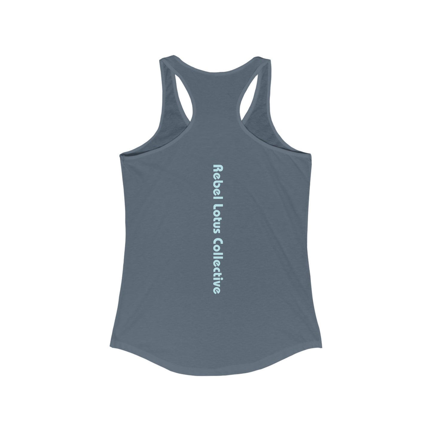 Calm the F*ck Down Mandala Women's Ideal Racerback Tank