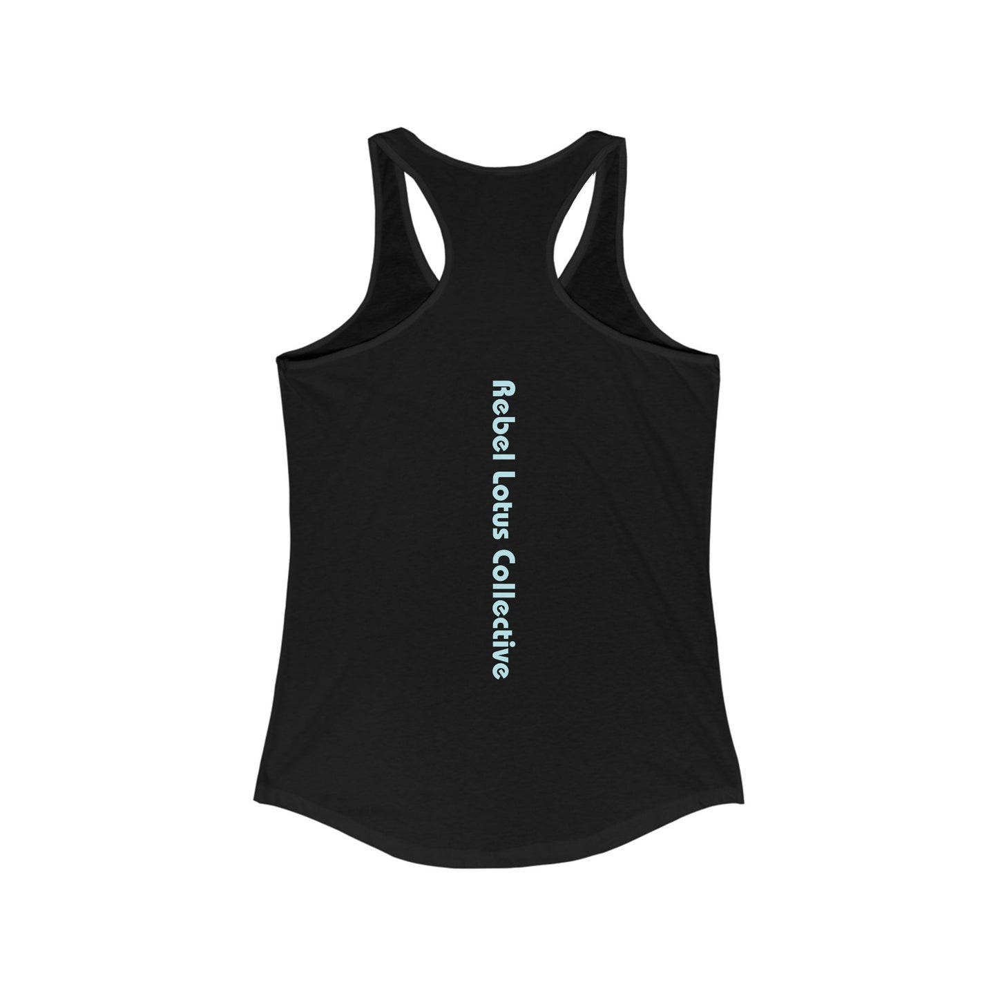 Calm the F*ck Down Mandala Women's Ideal Racerback Tank