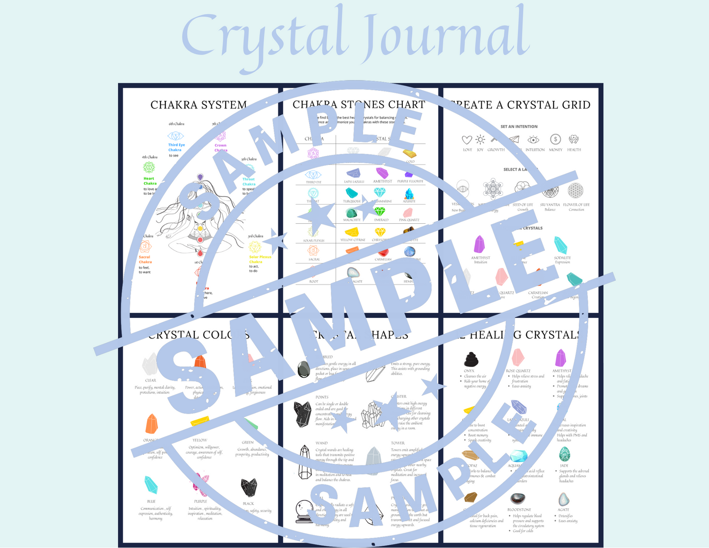 Crystal Journal Digital Download