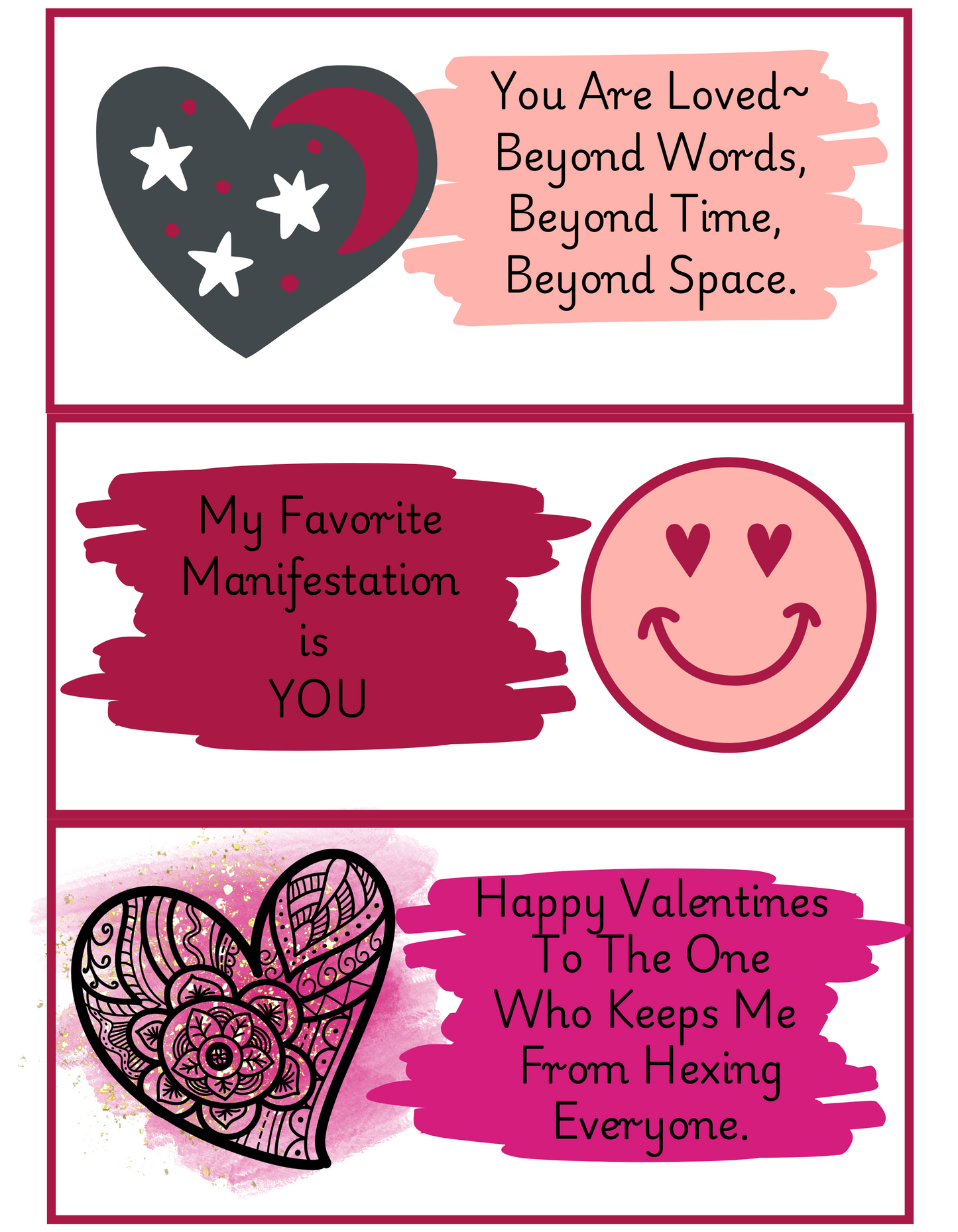 Freebie!! Valentines / Galentines Printable Digital Download