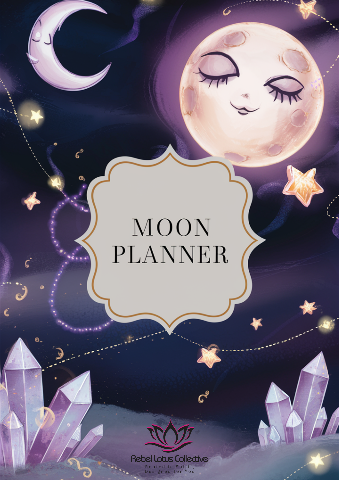 2025 Moon Planner Digital Download