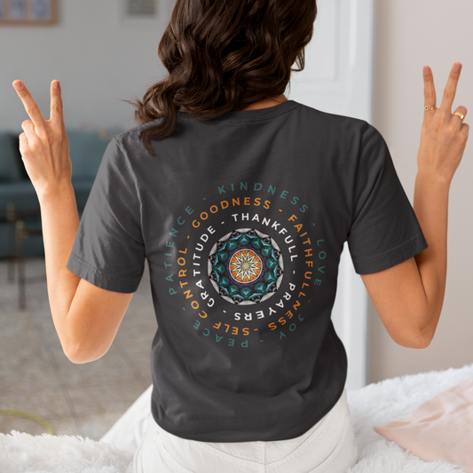 Vitue Mandala Inspiration Jersey Short Sleeve Tee