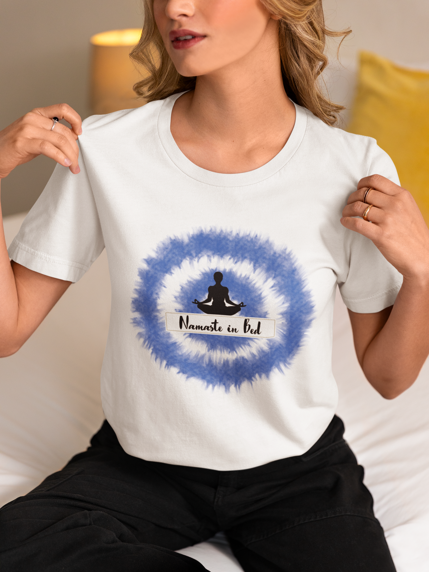 Namaste in Bed Jersey Short Sleeve Lounge Tee