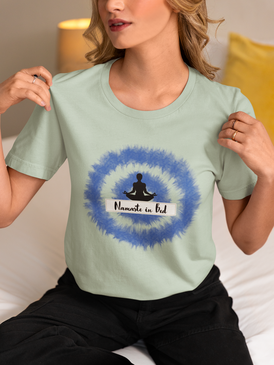 Namaste in Bed Jersey Short Sleeve Lounge Tee