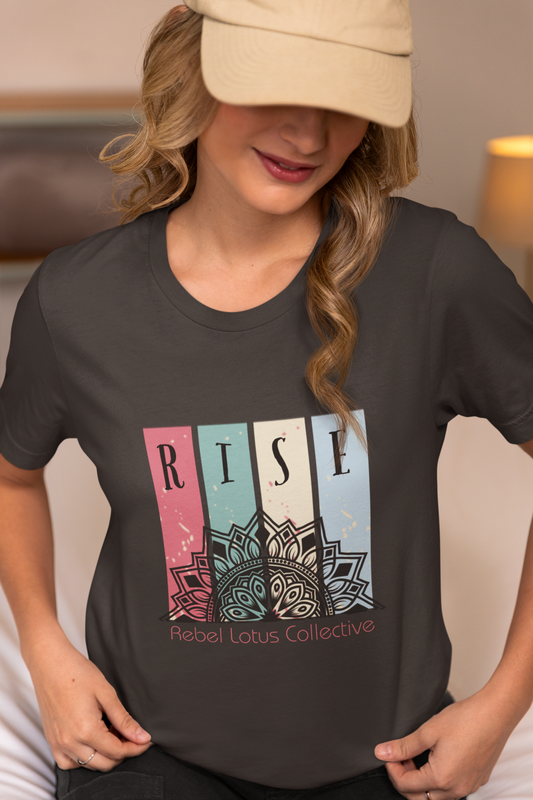 Rise Mandala Woman's Jersey Short Sleeve Tee