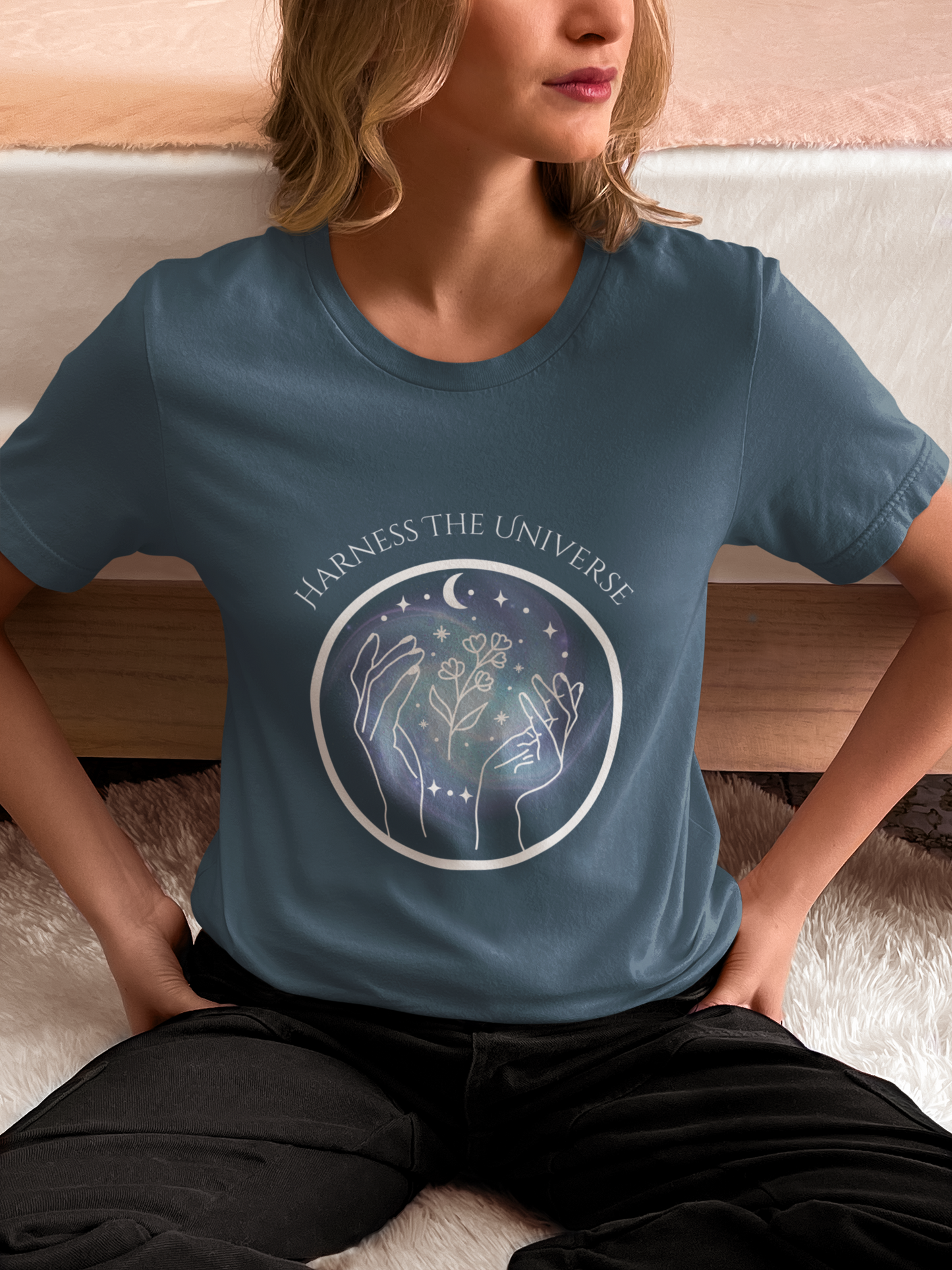 Harness the Universe Unisex Jersey Short Sleeve Tee