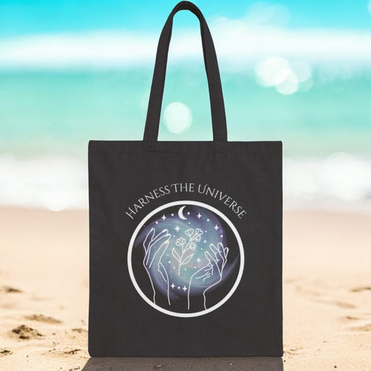 Harness The Universe Cotton Canvas Tote Bag