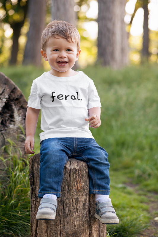 "Feral" Infant Fine Jersey Tee